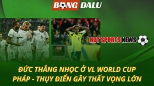 Đức thắng nhọc ở VL World Cup